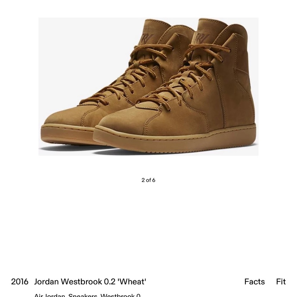 Jordan Westbrook 0.2 wheat Size 13 (mens)